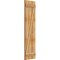Ekena Millwork Joined Board-n-Batten Shutters w/Z-Bar, Rough Sawn Western Red Cedar, 16 1/8W x 62H, PR RBJ06Z16X062RWR - alternate 2